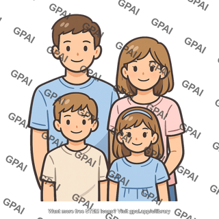 Family of four