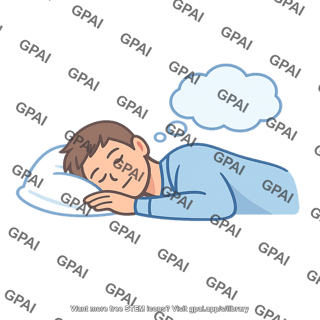 Sleeping person non lucid dreaming