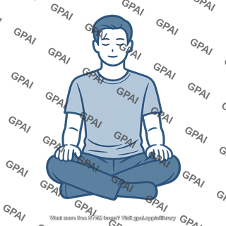Person relaxing seated
