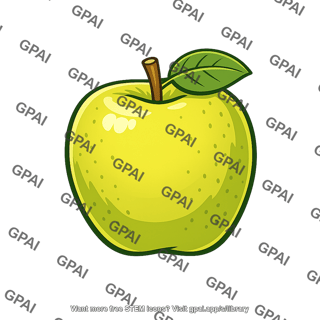Golden delicious apple