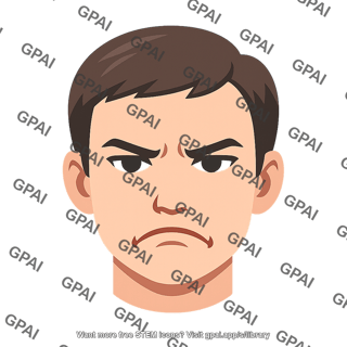 Facial expression negative