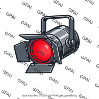 Spotlight red