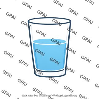 Glass of water