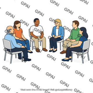 Group therapy circle
