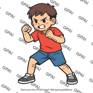 Child fighting