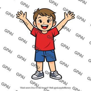 Child exuberant