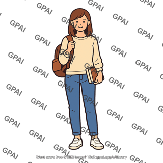 Undergraduate woman