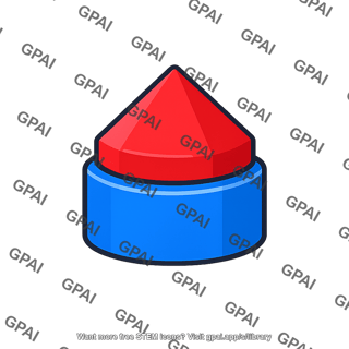 Cone on cylinder