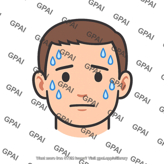 Sweating face