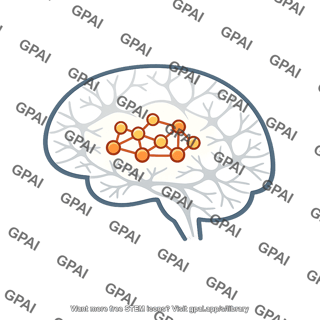 Engram in brain outline