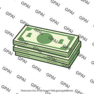 Stack of banknotes