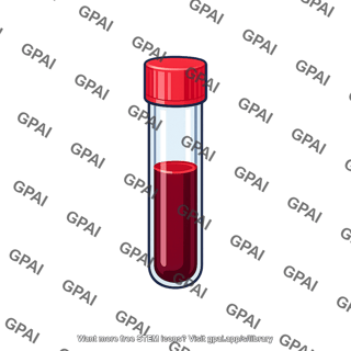 Blood test tube