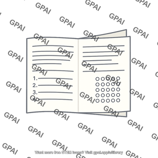 Psychological test booklet