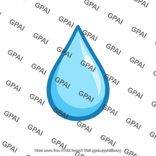 Sweat droplet