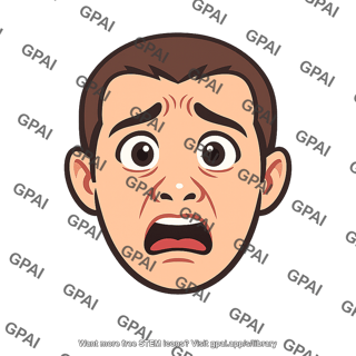Face fearful