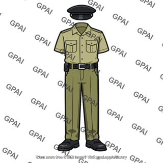 Prison guard uniform
