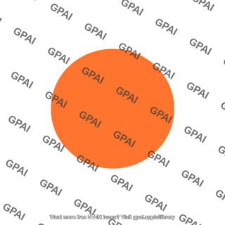 Colored circle orange