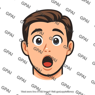 Facial expression surprise