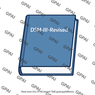 Dsm iii revised manual