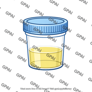 Urine sample cup