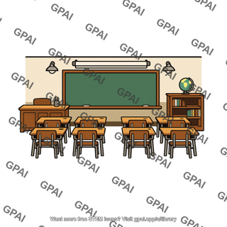 Classroom interior