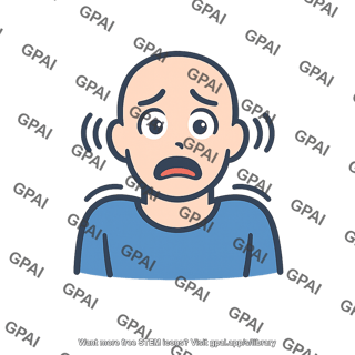 Shocked man