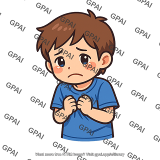 Young participant distressed