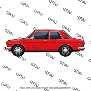 Red datsun