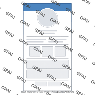 Social network profile page