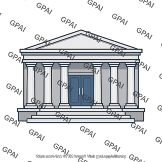Financial bank building