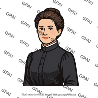 Woman victorian attire