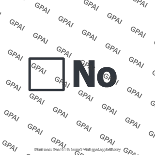 No checkbox