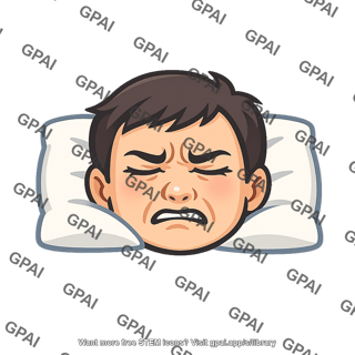 Nightmare sleep face
