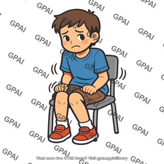Child fidgeting