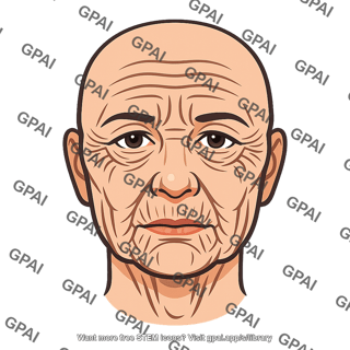 Face wrinkled