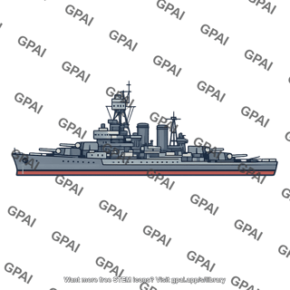 Wwii battleship