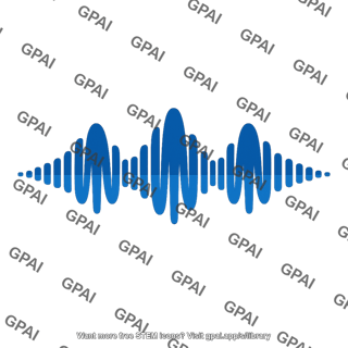 Male voice waveform