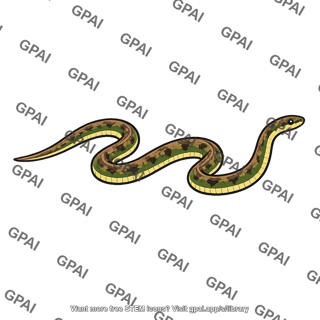 Snake crawling
