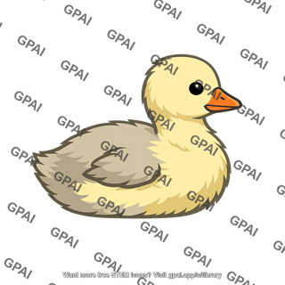 Young goose