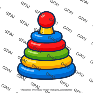 Stacking ring toy