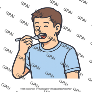 Person eating