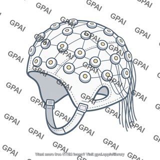 Electroencephalograph electrode cap