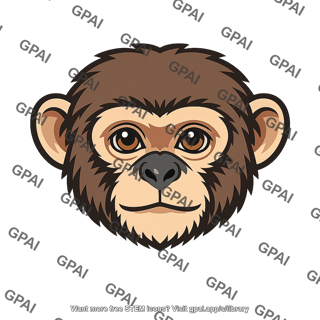 Primate face