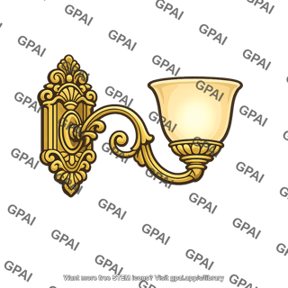 Ornate lamp