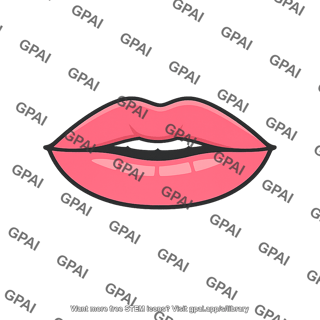 Mouth slightly open front