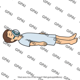 Person under anesthesia