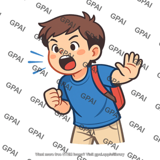 Child blurting out