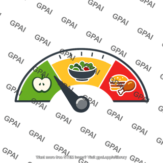 Healthy eating gauge