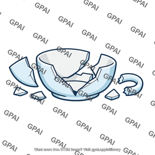 Cup broken