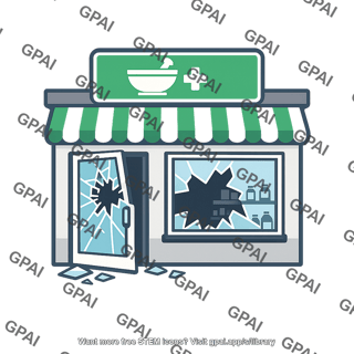 Druggist store broken into